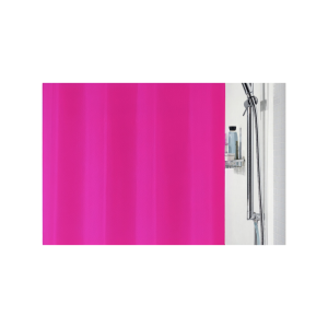 Vinyl Shower Pink Curtain 180x180cm